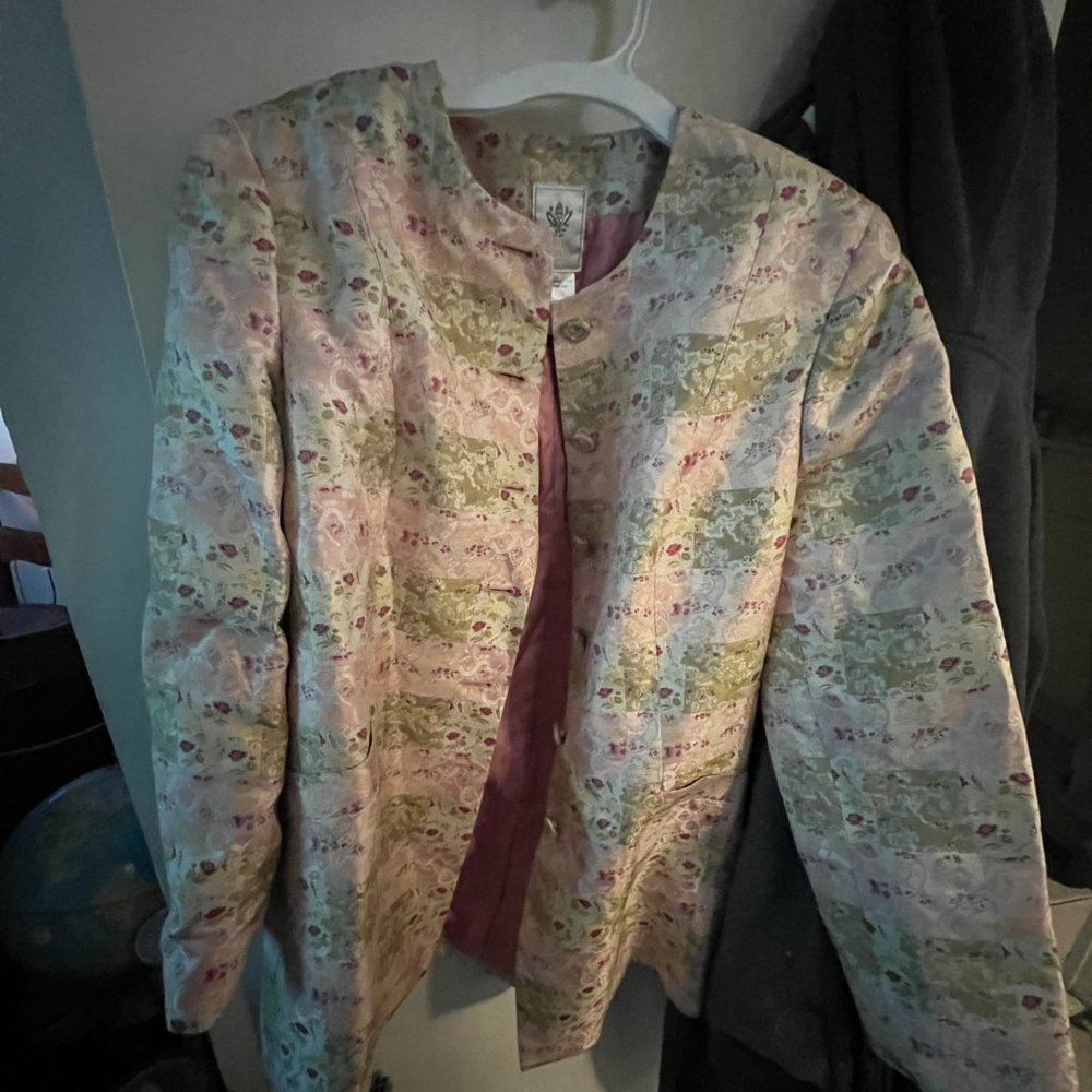 Paule Vasseur Floral Jacket